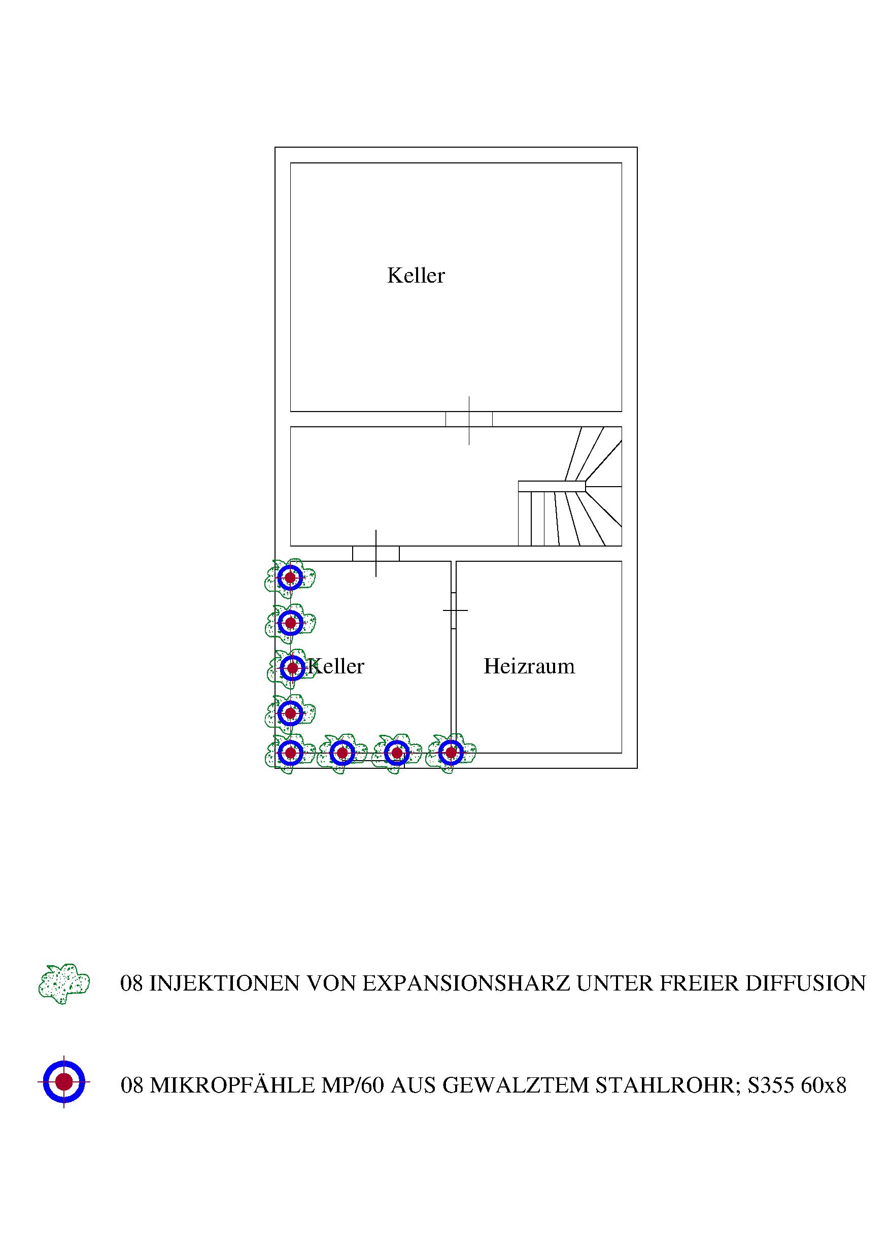 Baugrundverstärkung mit Mikropfählen 