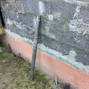 Absackung Fundamente