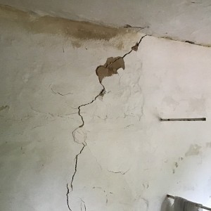 Haus risse reparieren