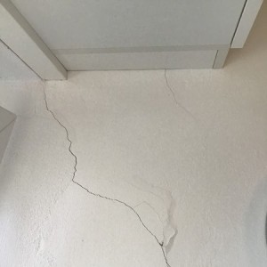 Haus risse reparieren