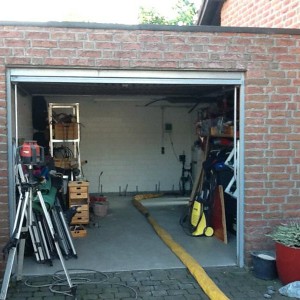 absackung garage fundament