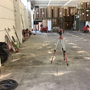 Industrieboden anhebung