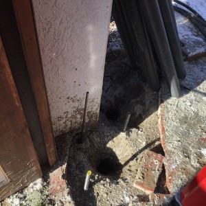 Mikropfähle Anhebung