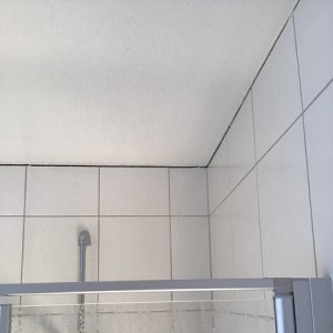 Risse zwischen Wand und Decke